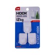 KM Wall Hook 3PCS 2KG No.216