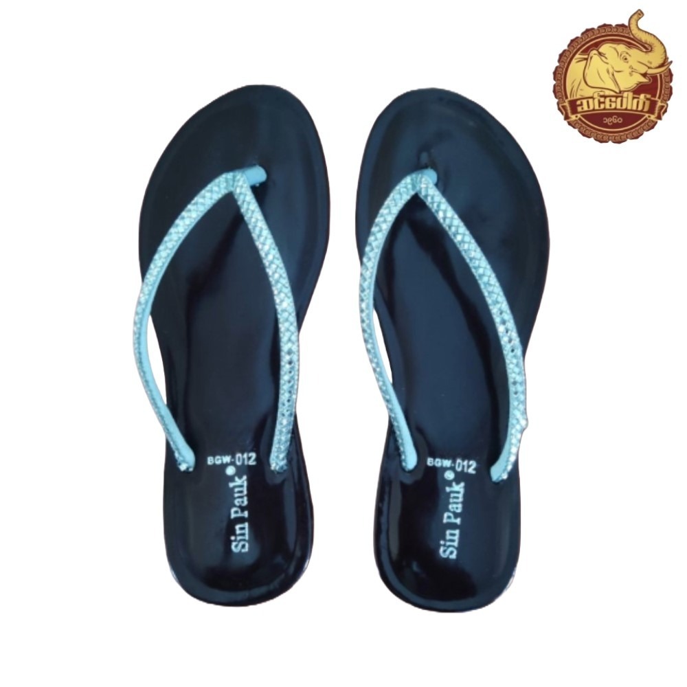 Sin Pauk Women Leather Slipper (Design-2,No-37) BGW-012