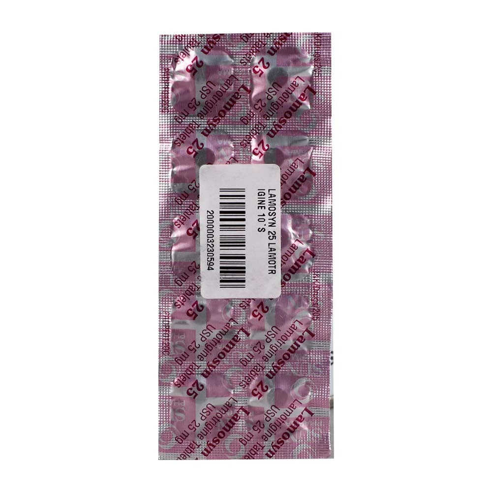 Lamosyn 25 Lamotrigine 10PCS