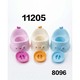 Baby Cele 8096 Comfortable Toddler Potty Seat with Backrest & Lid 11205 1PC Random
