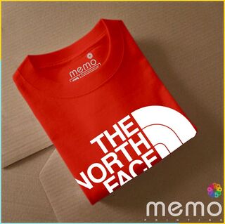 memo ygn the north face unisex Printing T-shirt DTF Quality sticker Printing-Yellow (Large)