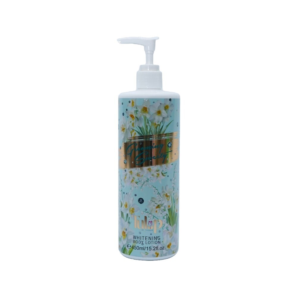 Tulip Whitening Body Lotion 450ML (Grooming Sweety)