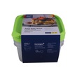 Super Lock Square Food Container 3PCS 0.85L No.6052