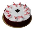 RED CANNON CAKE ( 1kg)