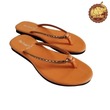 Sin Pauk Women Leather Slipper (Design-4,No-37) BGW-014