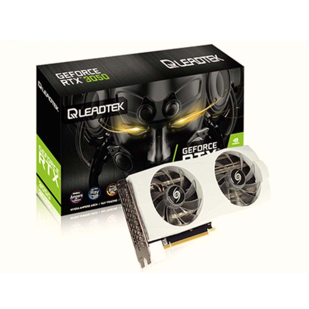 LeadTeak RTX 3050 HURRICANE White Edition 8G