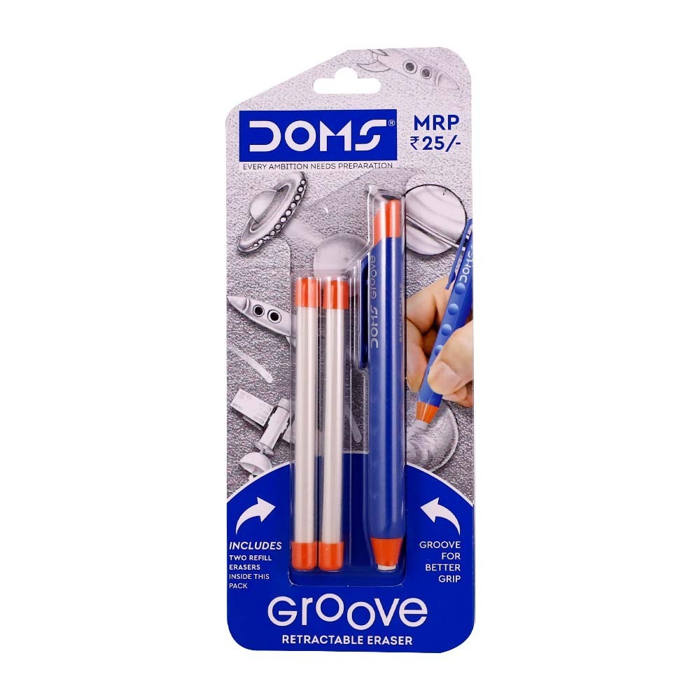 Doms Groove Retractable Eraser NO.8356