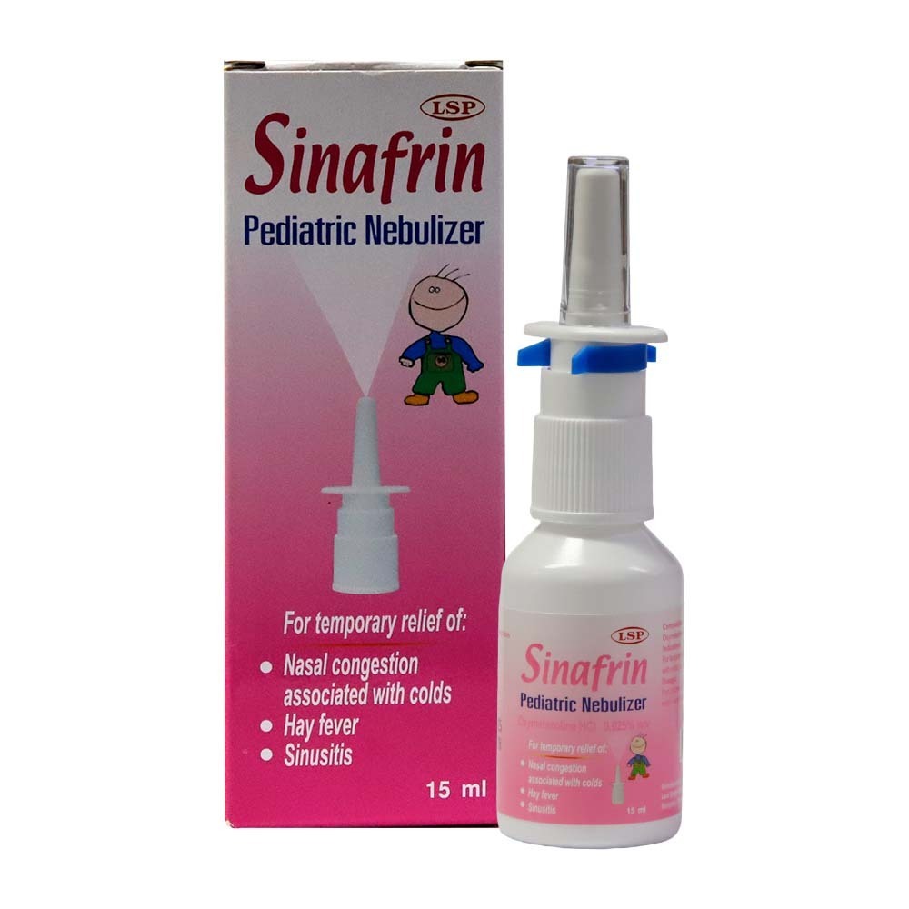 Sinafrin Pediatric Nebulizer Oxymetazoline 0.025%