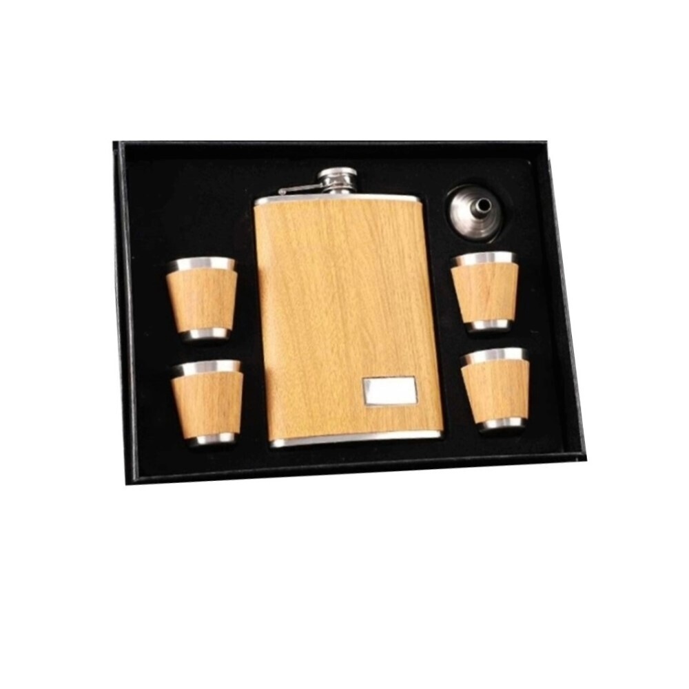 MTH Wood Design Hip Flask