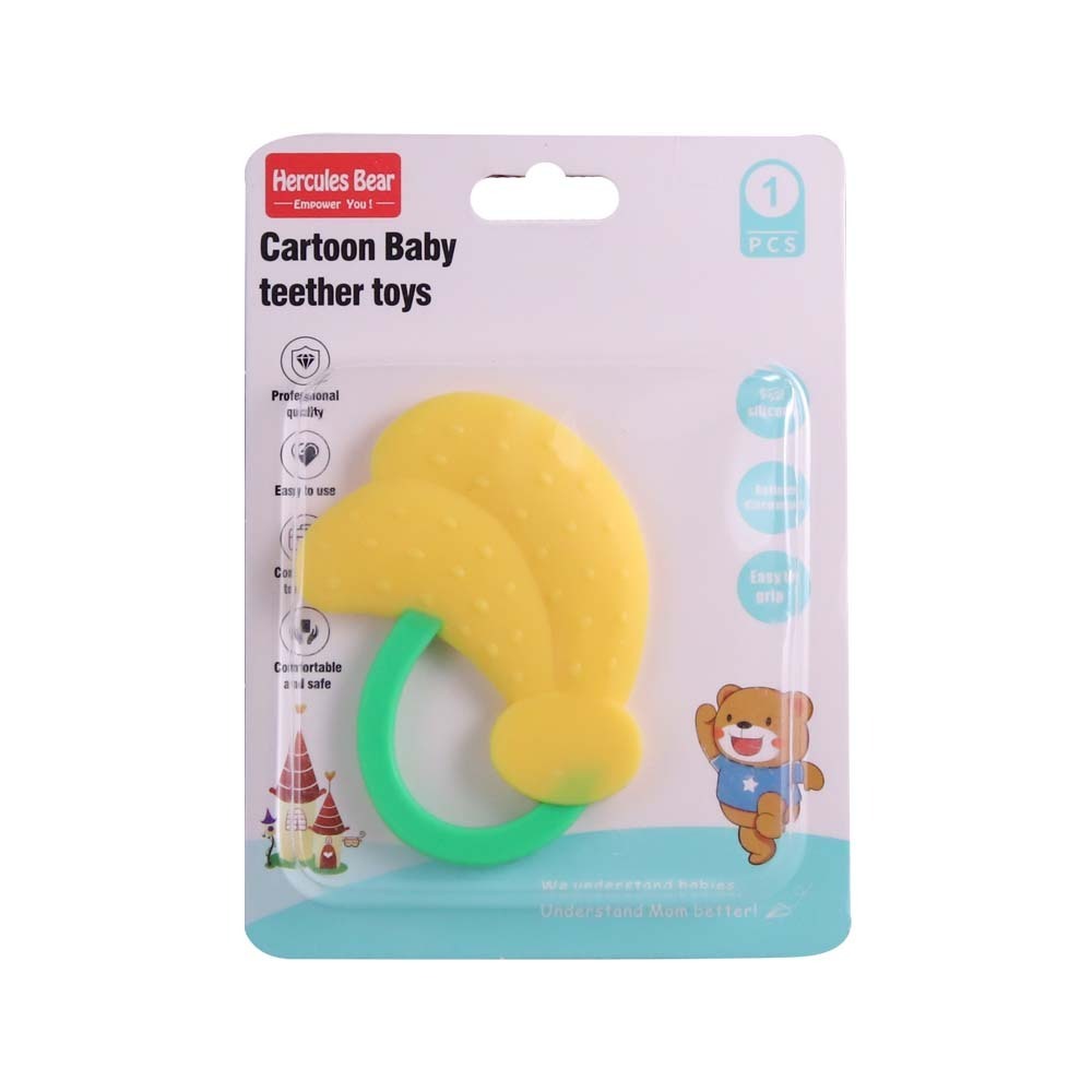 Hercules Bear Silicone Teether Toy No.9224 (Ring)