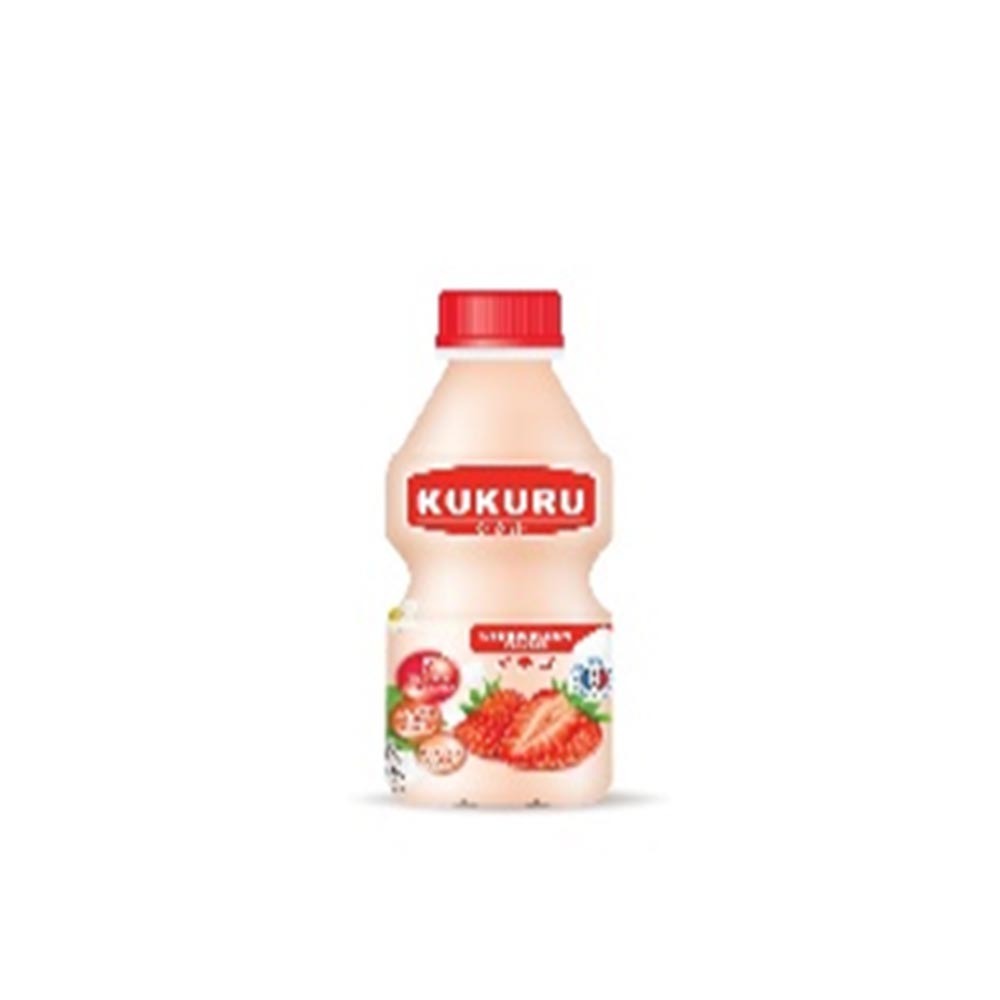 Kukuru Yogurt Strawberry With Nata De Coco 280ML