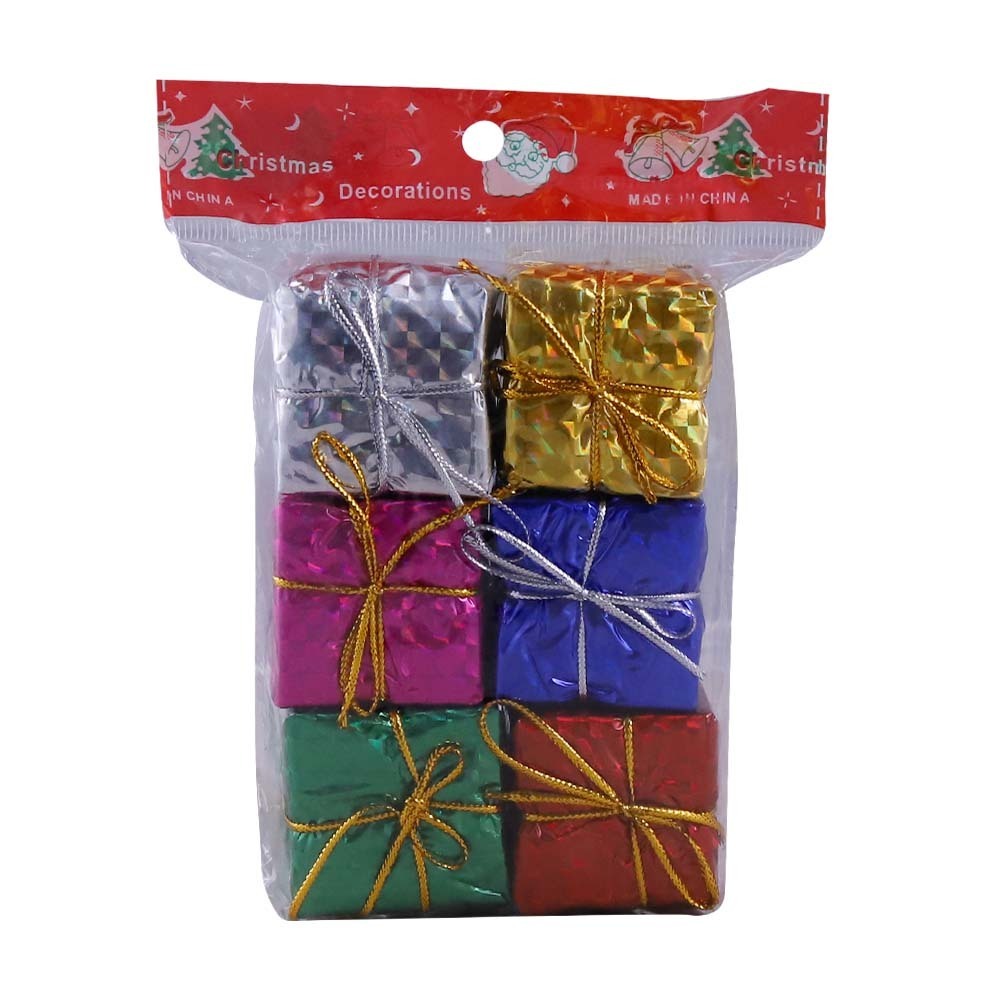 Pk X`Mas Ornament Gift Box 6PCS