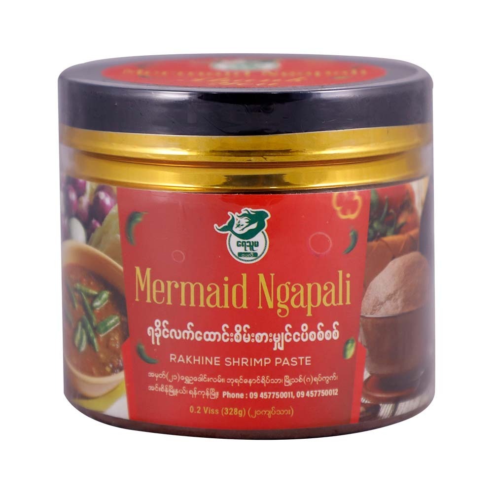 Mermaid Ngapali Shrimp Paste 328G (Rakhine)