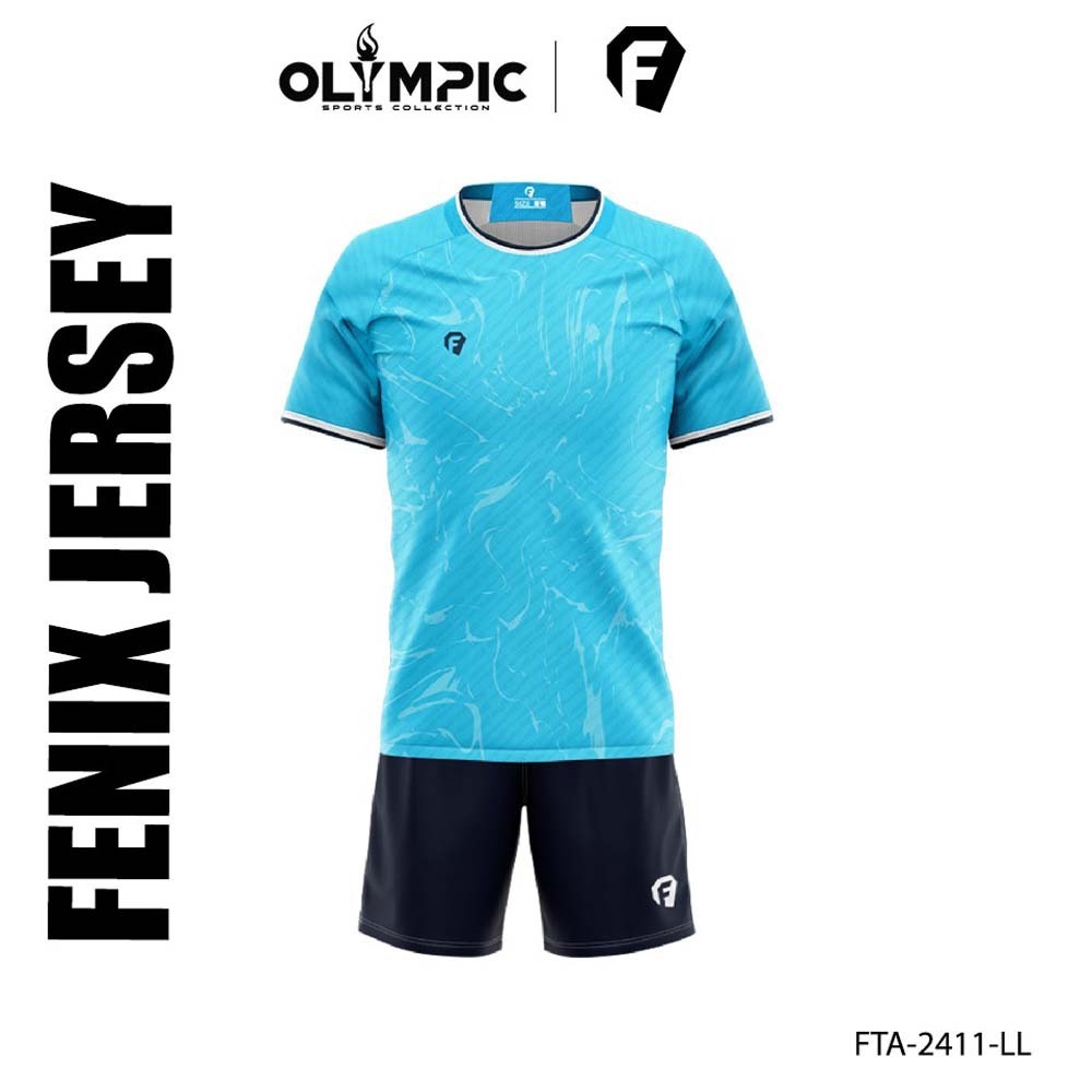 Fit Fenix Jerseys FTA-2411-LL Light Blue (M)