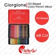 Giorgione Classic Oil Based Color Pencil 48 Color