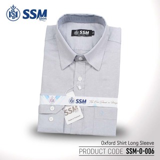 Oxford Shirt Long Sleeve SSM-O-P-L-007 (Pale Yellow) Extra Large