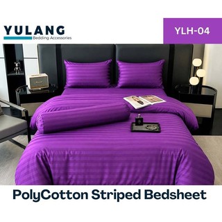 Yulang Polycotton Hotel Stripped Bedsheet Double (5PCS) YLH-54