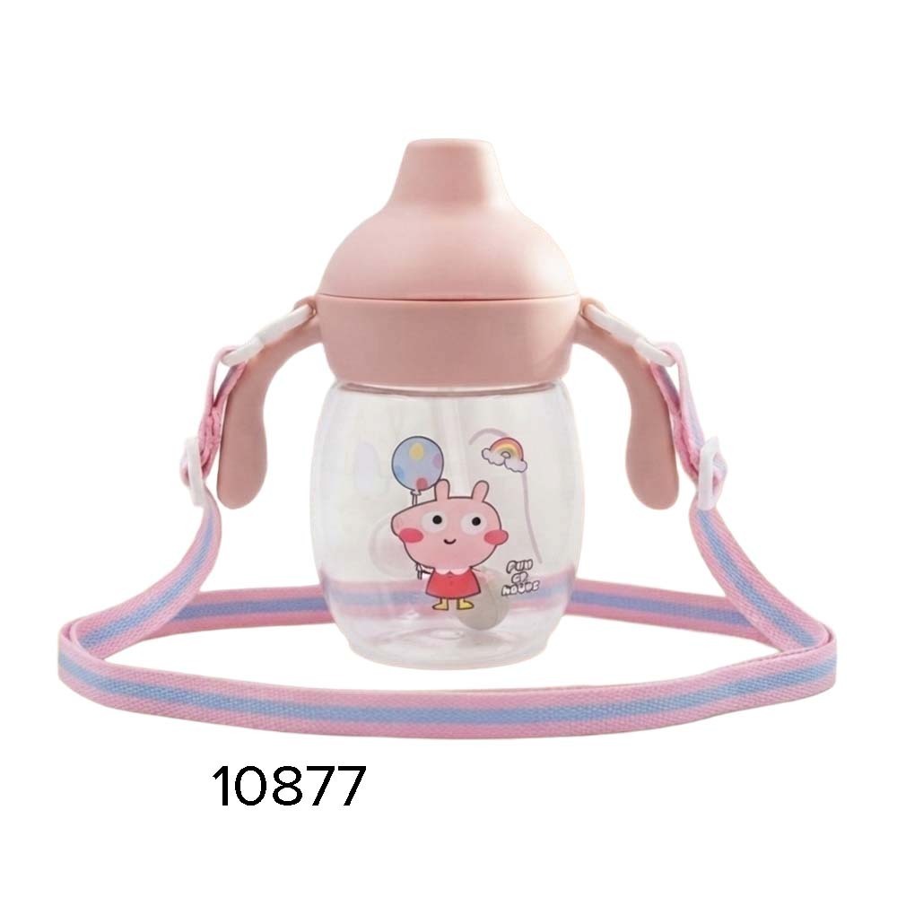 Baby Cele Papapig Water Bottle Pink (250ML) 10877