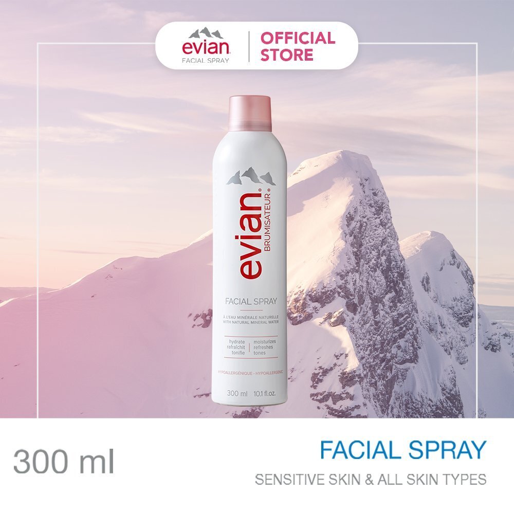 Evian Natural Mineral Water Facial Spray 300ML