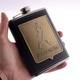 MTH Johnny Walker Leather Hip Flask