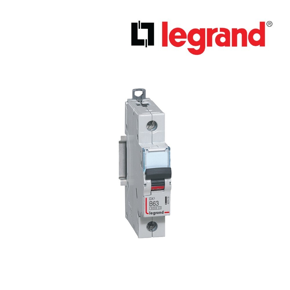 Legrand LG-DX3 1P B63 10KA(407438) Breaker (LG-08-407438)