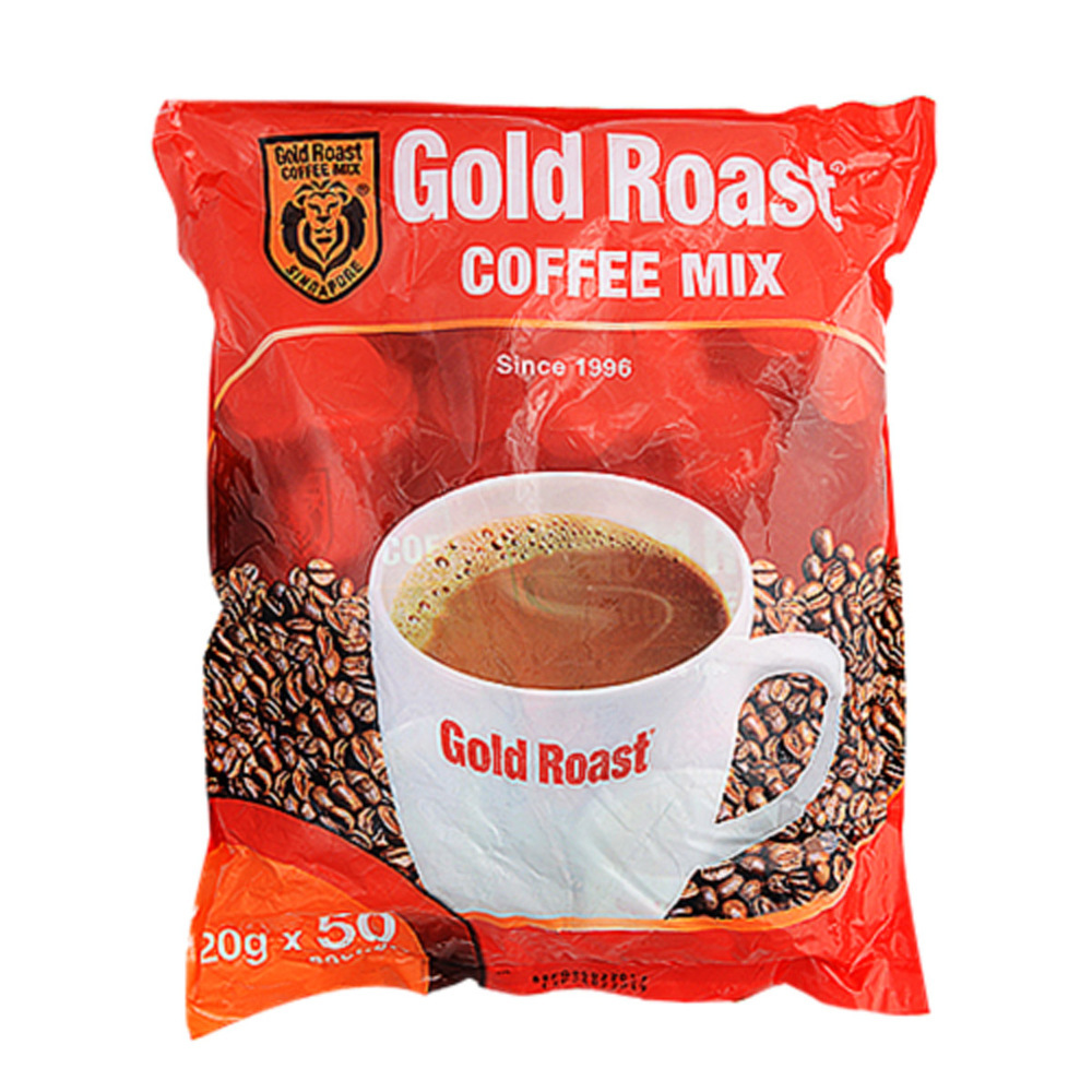 Gold Roast Coffee Mix 50 Pieces (1000 Grams) အသင့်သောက်ကော်ဖီ ကော