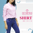 Cottonfield Women Long Sleeve Printed Shirt C76 (Large)