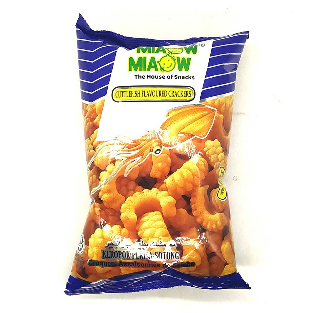 Miaow Miaow Cuttlefish Crackers 60G
