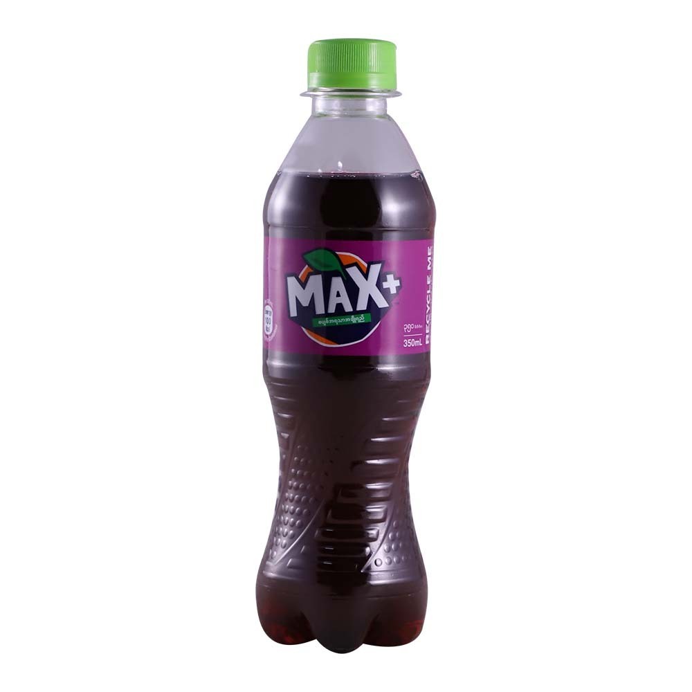 Max Plus Grape Carbonated Soft Drink 350ML