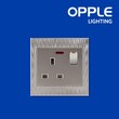 OPPLE OP-C02374A-Y-S (13A British Socket with neon) Switch and Socket (OP-21-213)