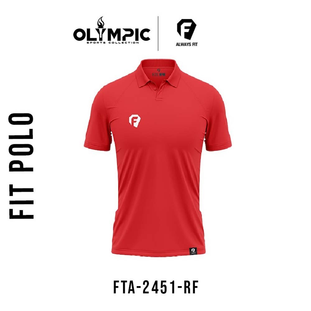 Fit Polo FTA-2451-RF Red (Small)