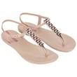 Ipanema Class Modern Craft San Sandal (No-8) Beige & Metallic Pink 183508AR03208
