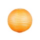 Uncle Gyi Uncle Gyi Round Paper Lantern (Plain) 25cm Orange