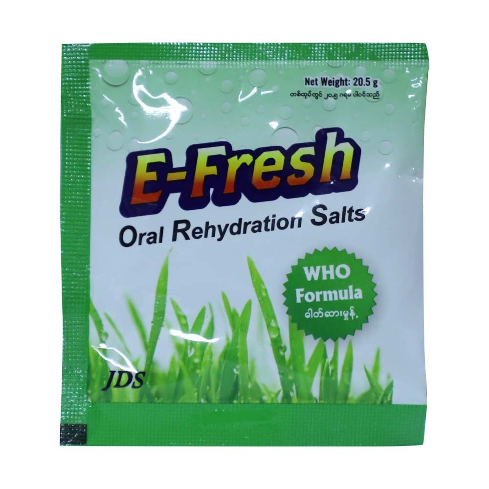 E-Fresh Oral Rehydration Salts 20.5G