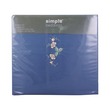 Simple Bed Sheet 5PCS 6 x 6.5FT x 9IN Prussian Blue(Fit