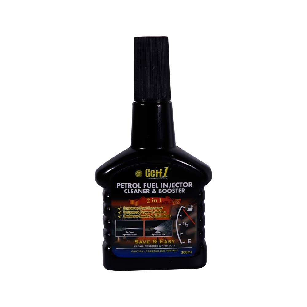GETF1 Petrol Fuel Injector Cleaner & Booster 300ML