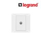 Legrand LG-SIGLE TV-FEMALE TYPE WH (617627) Switch and Socket (LG-16-617627)