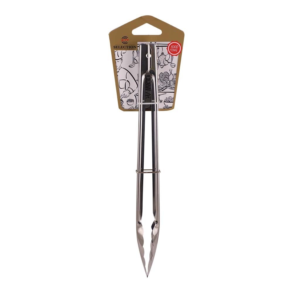 City Selection Stainless Steel Food Tong B0048 (Dark Gray)
