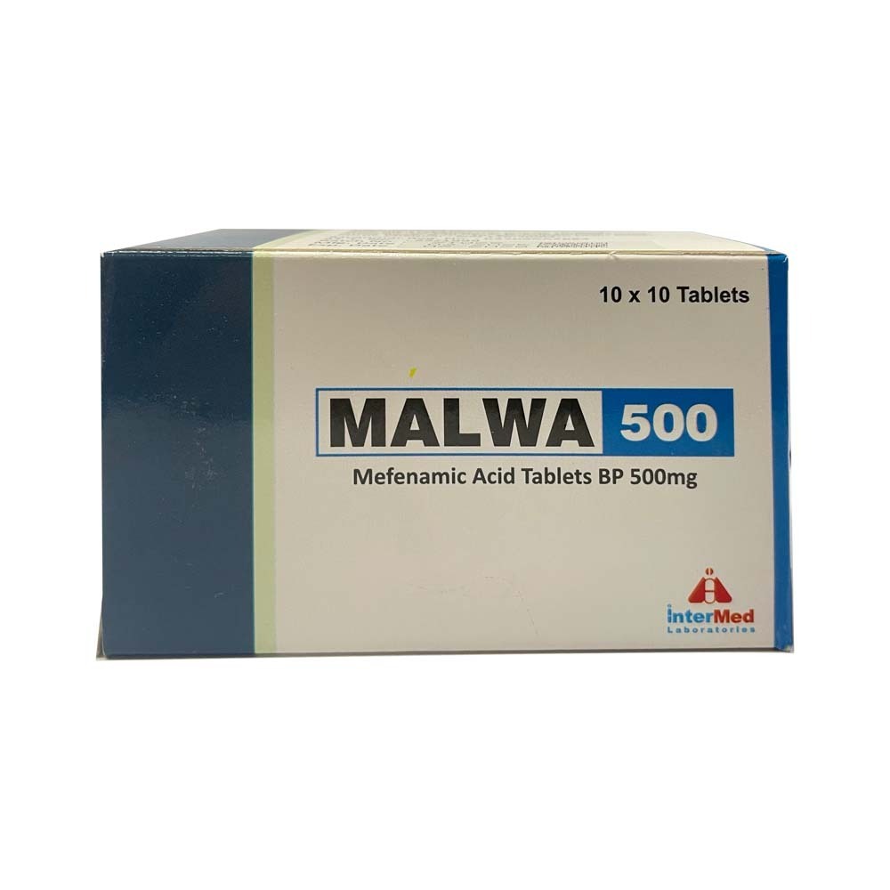 Malwa 500 Mefenamic Acid 500MG 10PCS x 10
