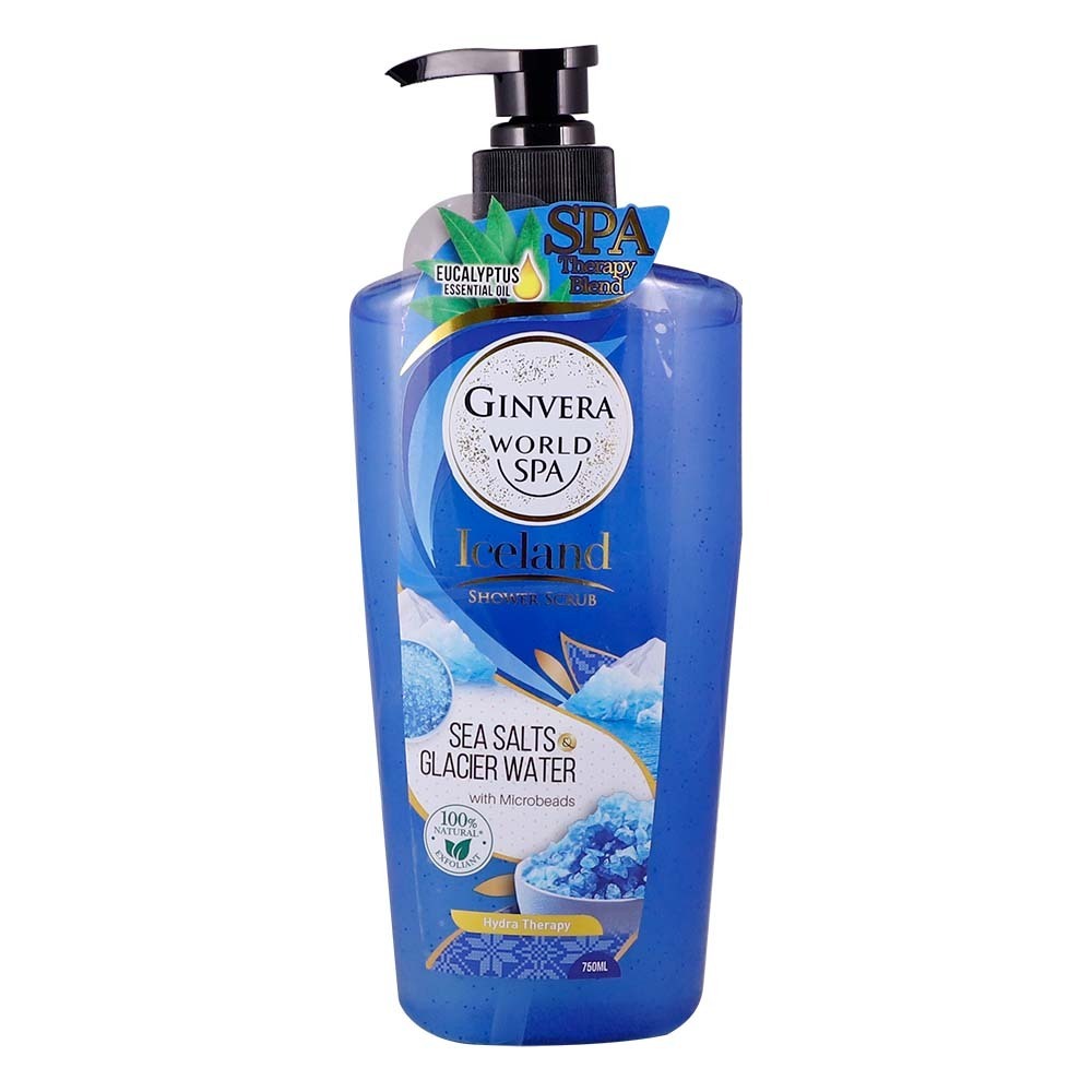 Ginvera Shower Scrub Iceland 750ML