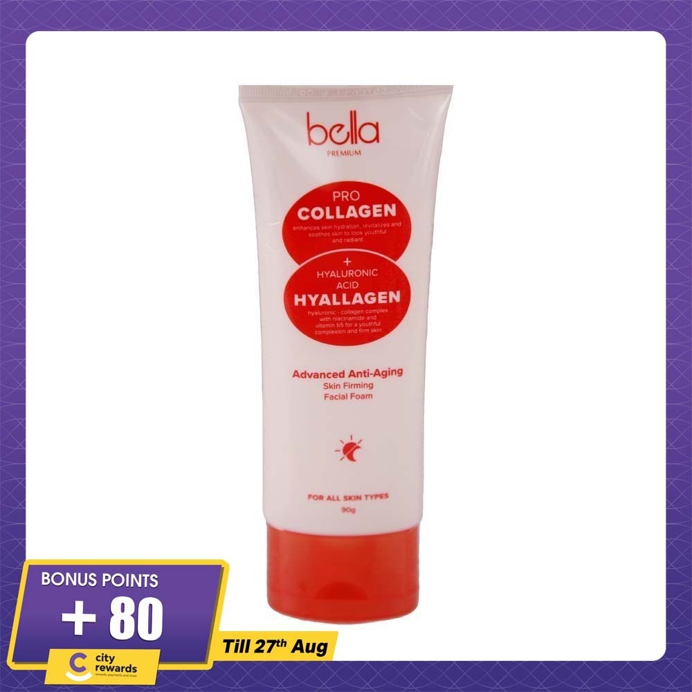 Bella Pro Collagen Hyallagen Anti-Aging Foam 90G