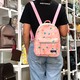 Konoko Cotton Mini Backpack M Size Pink K1008