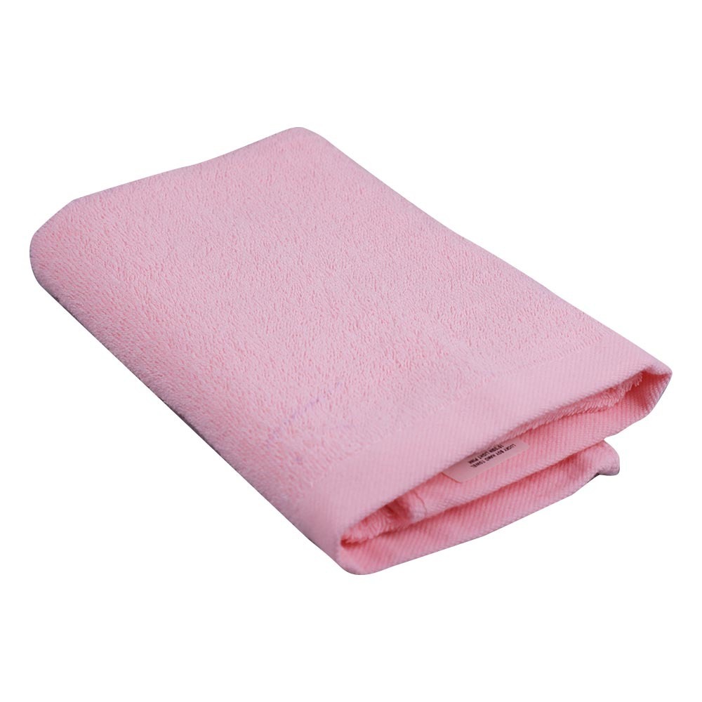 Lucky Boy Hand Towel 15X30IN Light Pink