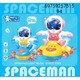 Baby Cele Spaceman Spinning Light Music & Dancing Toys 1PC Random 6975925751594