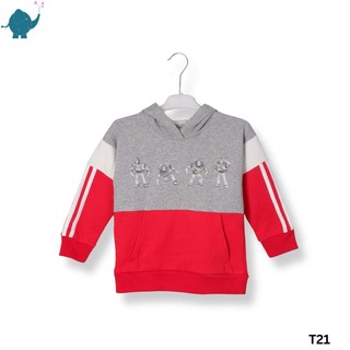 Max & Mia Kid Hoodie T21 Blue 7T