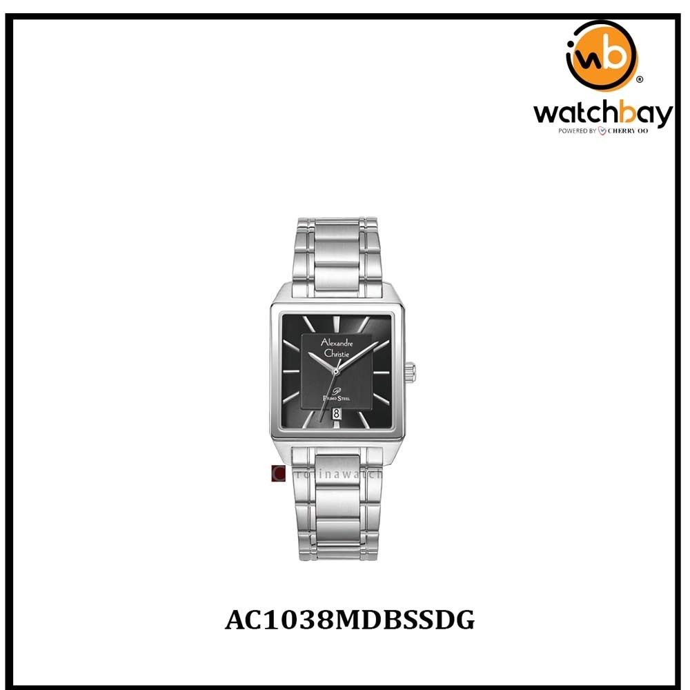 Alexandre Christie Men Watch AC1038MDBSSDG Cherry Oo