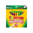 Crayola Board Line Classic Markers 10PCS NO.58-7722