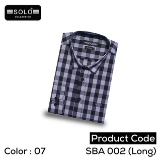 Solo Collection SBA 002 (Long) Slim Fit Shirt Extra Large 06