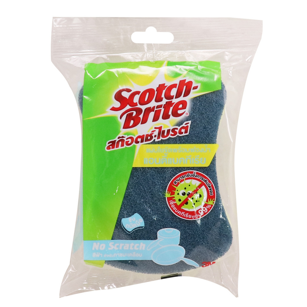 3M Scotch Brite Non Scratch Scrub Sponge (Blue)