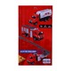 SF Alloy Fire Car 3PCS No.206-33